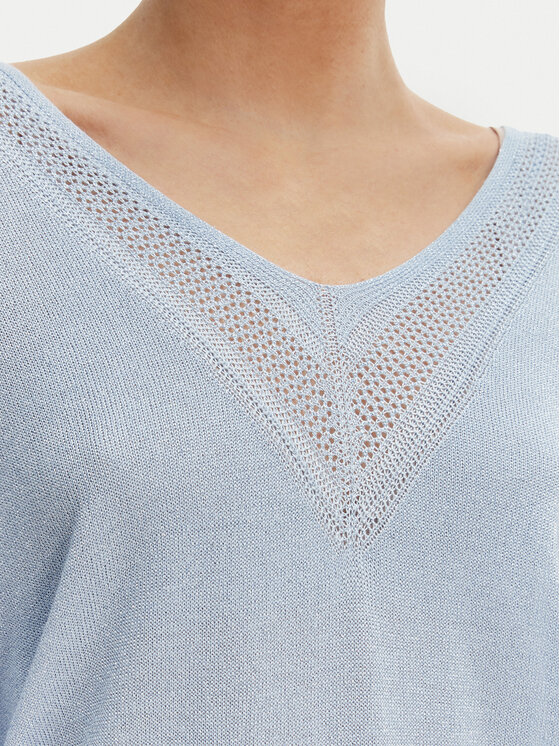 Morgan Morgan Bluza 241-MCHRIS Svetlo modra Relaxed Fit