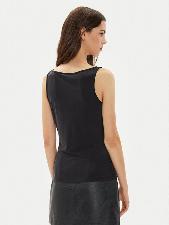 Pieces Pieces Τοπ Anora 17148788 Μαύρο Regular Fit