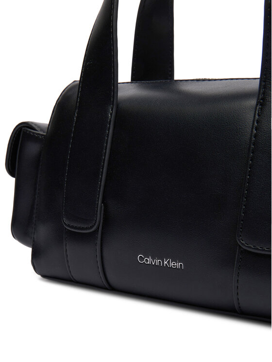 Calvin Klein Calvin Klein Handtasche Webbing Strap Pocket Bag LV04F3291G Schwarz