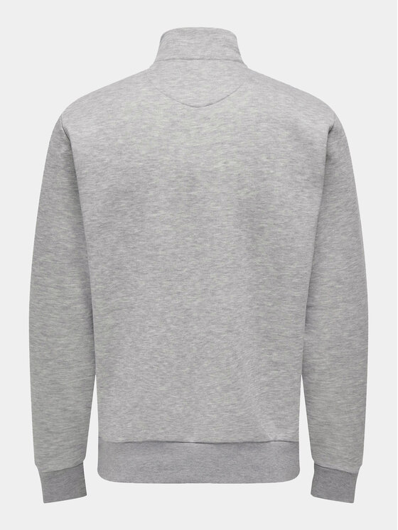 Only & Sons Only & Sons Majica dugih rukava Cares 22019055 Siva Regular Fit