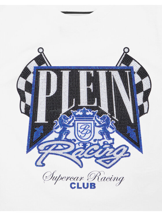 PHILIPP PLEIN PHILIPP PLEIN T-Shirt 28231 Biały Regular Fit