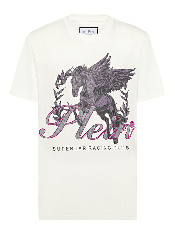 PHILIPP PLEIN PHILIPP PLEIN T-shirt 22607 Bianco Regular Fit
