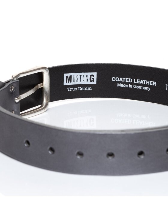 Mustang Mustang Pasek Męski BELT Srebrny