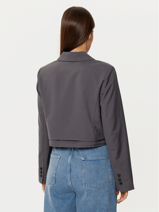 ONLY ONLY Піджак Lalana 15334248 Сірий Boxy Fit