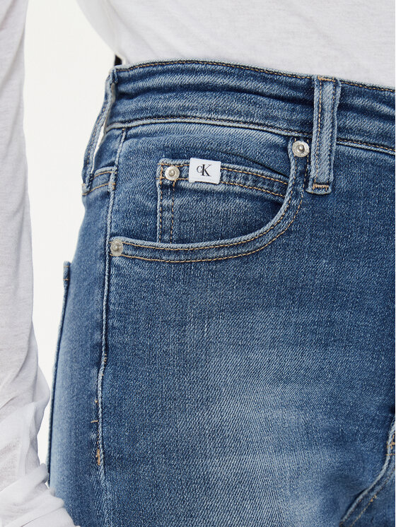 Calvin Klein Jeans Calvin Klein Jeans Traperice J20J223640 Plava Skinny Fit