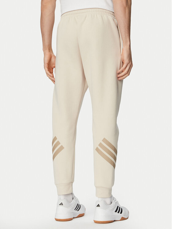 adidas adidas Sportinės kelnės Future Icons 3-Stripes KD5206 Smėlio Regular Fit