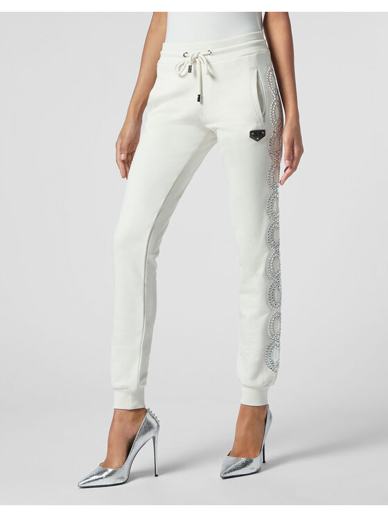 PHILIPP PLEIN PHILIPP PLEIN Joggers 4405 Beige Regular Fit