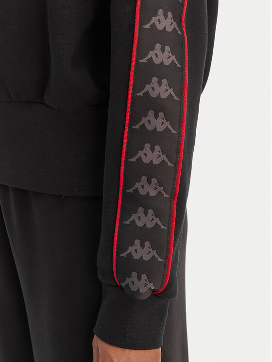 Kappa Kappa Mikina Banda Clarise 32261BW Čierna Regular Fit