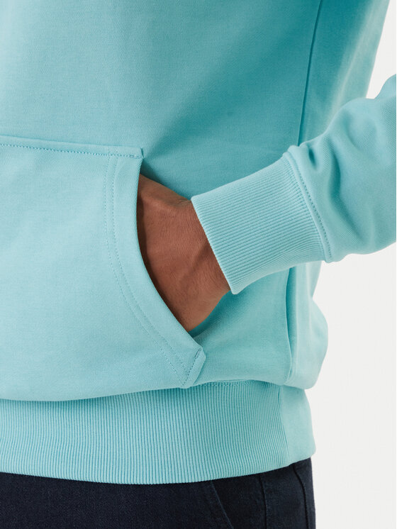 Tommy Hilfiger Tommy Hilfiger Felpa Essential MW0MW37235 Turchese Regular Fit