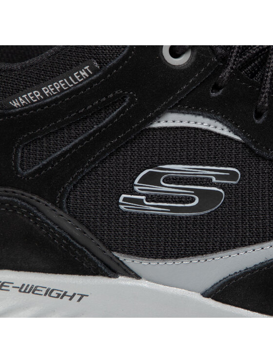 Skechers Skechers Сникърси Hyridge 52589/BKGY Черен