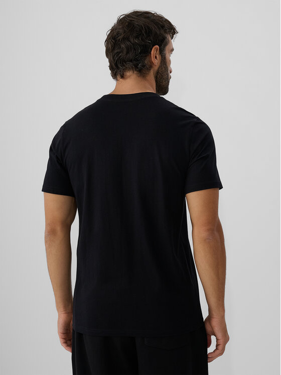 4F 4F T-Shirt STUDIO 4F Czarny Regular Fit