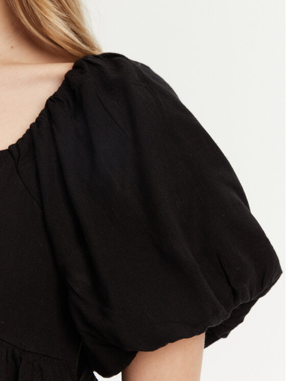 Noisy May Noisy May Rochie de vară Leilani 27033018 Negru Regular Fit