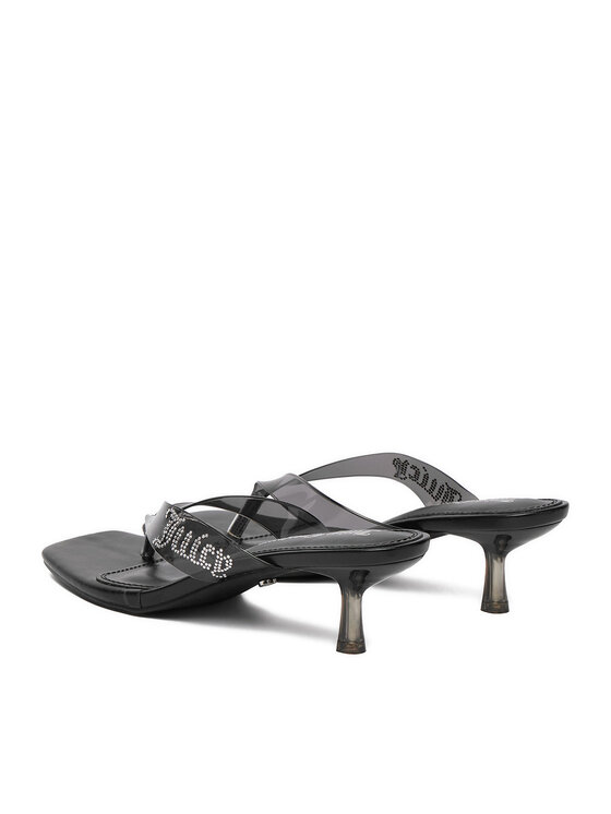 Juicy Couture Juicy Couture Čības uz pirksta EO-259-130-01 Melns