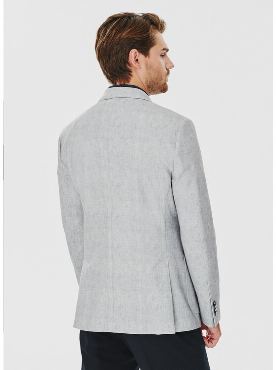 Pako Lorente Pako Lorente Marynarka P24WF-3X-026 Szary Slim Fit
