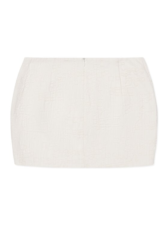 La Mania La Mania Sukně ELEGANZA Bílá Classic Fit