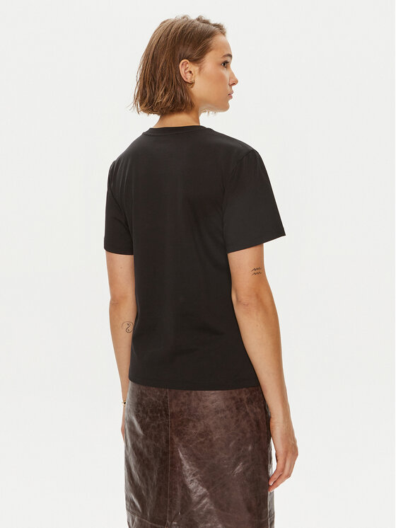 Weekend Max Mara Weekend Max Mara T-Shirt Venaco 2425976021600 Μαύρο Regular Fit