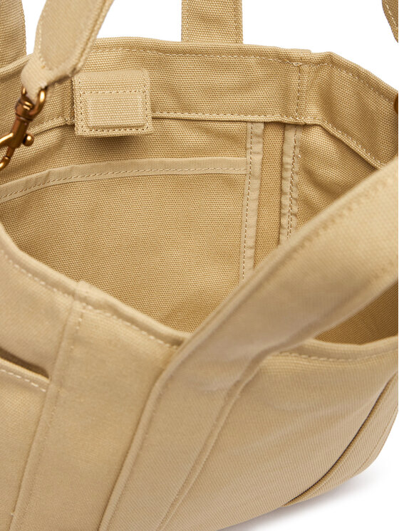 Calvin Klein Calvin Klein Soma Webbing Strap Canvas Small Tote LV04F3384G Bēšs