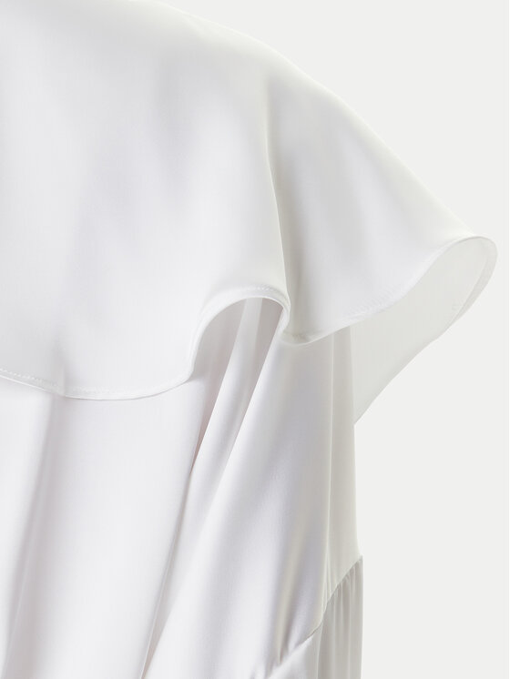 NORMA KAMALI NORMA KAMALI κορμάκι ST125BCBO85944 Λευκό Loose Fit