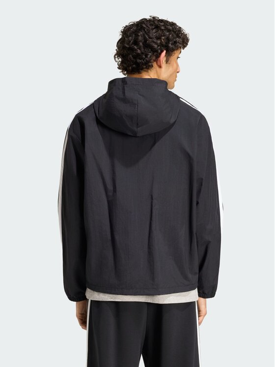 adidas adidas Wiatrówka 168391 Czarny Loose Fit