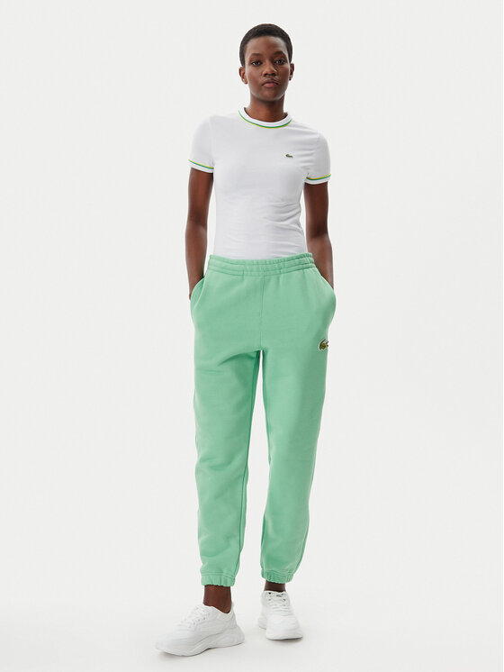 Lacoste Lacoste Marškinėliai TF0347 Balta Slim Fit