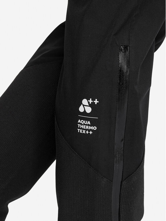 Viking Viking Spodnie materiałowe Trek Pro 2.5 Czarny Regular Fit