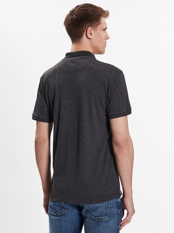 Polo MPS-131KUROKI Grigio Regular Fit