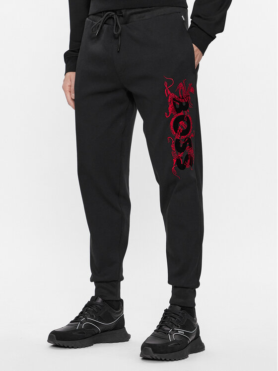 Férfi Melegítő alsó BOSS, Méret: XL, Fekete, Lamont 199 50510141