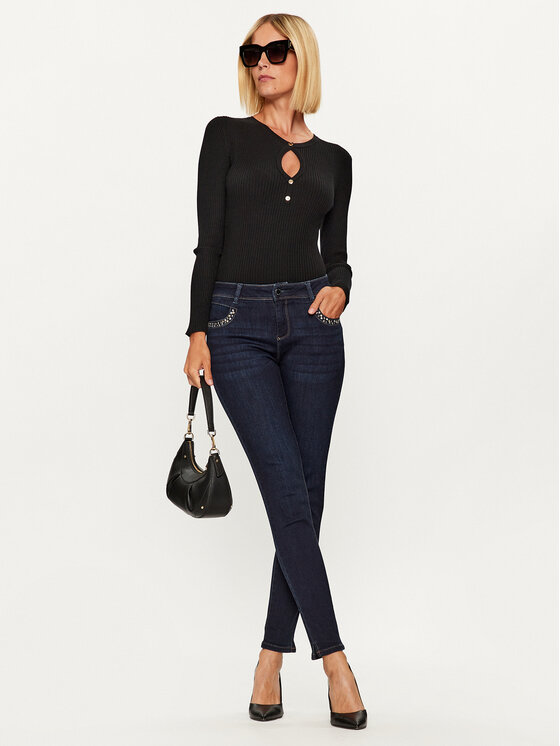 Morgan Morgan Maglione 232-MATEO Nero Slim Fit