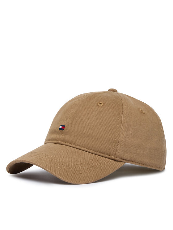 Tommy Hilfiger Șapcă Th Flag 85 Soft 6 Panel Cap AM0AM12531 Maro deschis