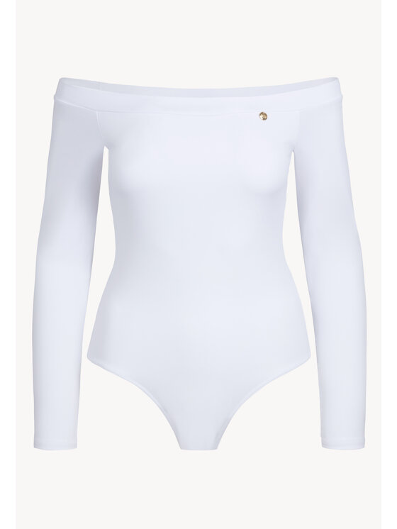 BIZUU BIZUU Body BETTINA Biały Standard Fit