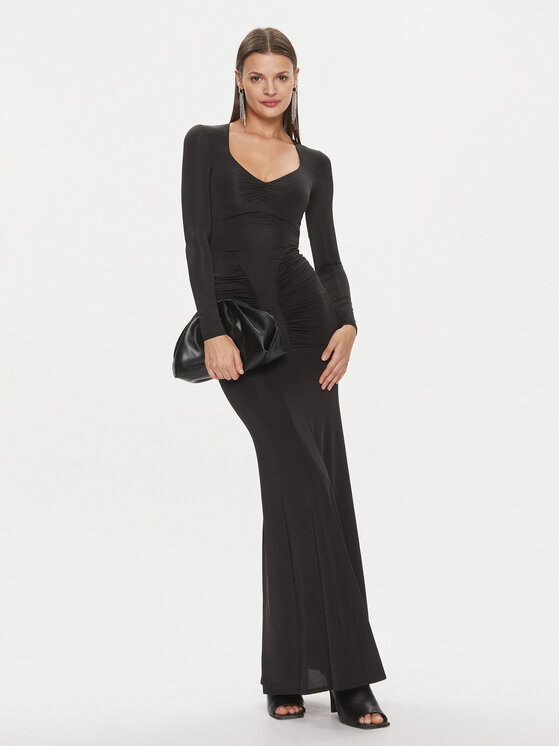 Marciano Guess Marciano Guess Večerní šaty 4RGK1D 6262Z Černá Regular Fit