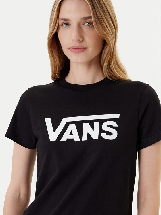 Vans Vans T-krekls Flying V Crew Tee VN0A3UP4 Melns Regular Fit