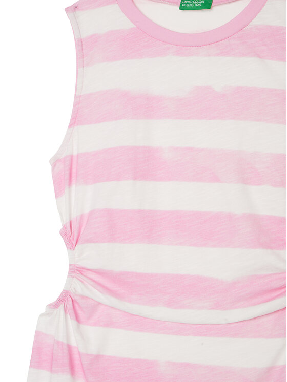 United Colors Of Benetton United Colors Of Benetton Vasarinė suknelė 3SL3CV013 Rožinė Regular Fit
