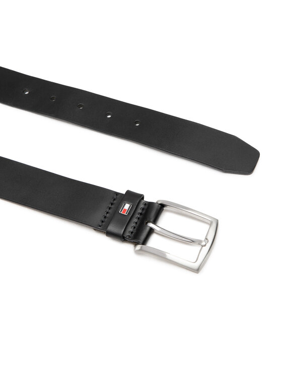 Tommy Hilfiger Tommy Hilfiger Чоловічий ремінь New Denton 3.5 Belt AM0AM08360 Чорний