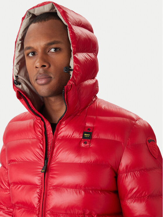 Blauer Blauer Demisezoninė striukė 25WBLUC02079 Raudona Regular Fit