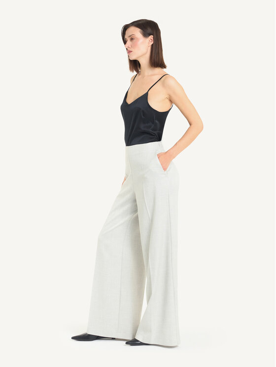 KMX KMX Spodnie materiałowe 810430017 Szary Wide Fit