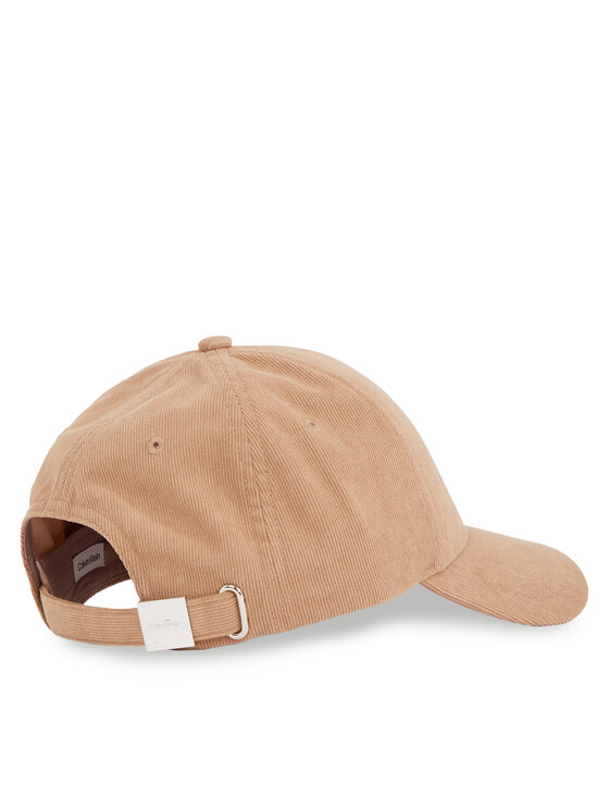 Calvin Klein Calvin Klein Šilterica Corduroy Cotton Cap K60K612894 Smeđa