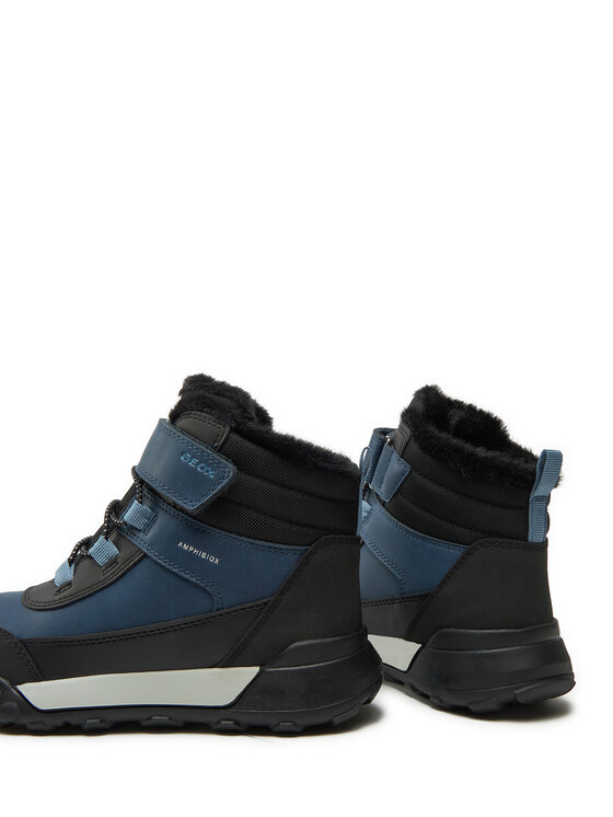 Geox Geox Cizme de zăpadă J Trekkyup Boy B Abx J46MBE 0MEFU C4J9B S Albastru