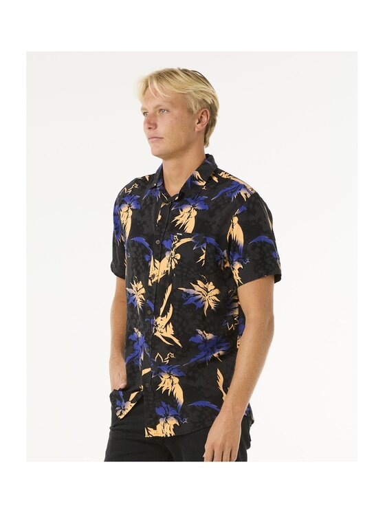 Rip Curl Rip Curl Koszula Fun Times S/S Shirt Czarny Standard Fit
