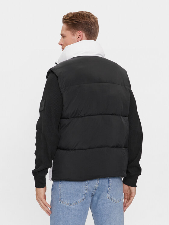 Calvin Klein Jeans Calvin Klein Jeans Αμάνικο Μπουφάν J30J324665 Λευκό Regular Fit