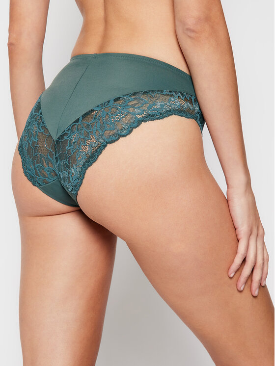Triumph Triumph Класически дамски бикини Amourette Charm 10181383 Зелен