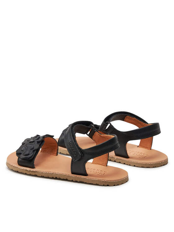 Froddo Froddo Sandały Barefoot Flexy Flowers G3150265-4 S Czarny