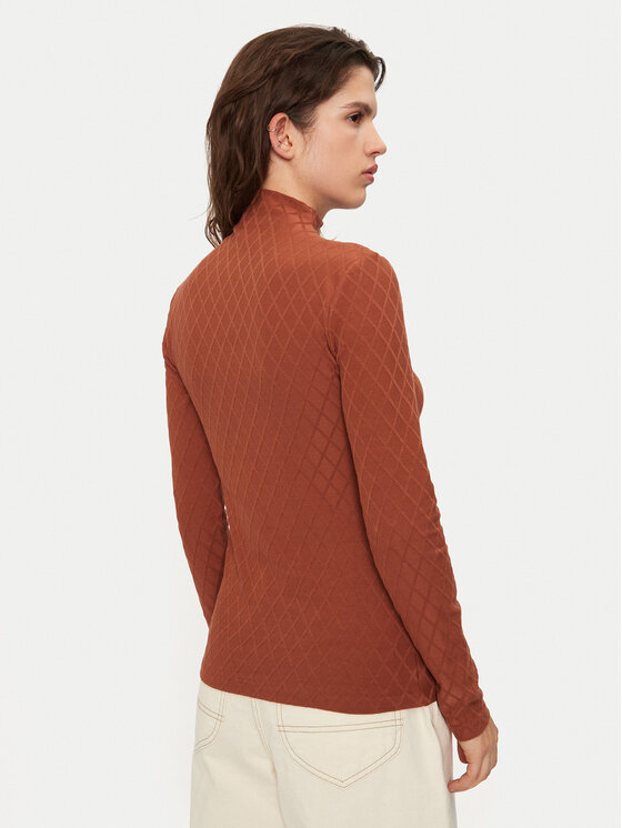 United Colors Of Benetton United Colors Of Benetton Μπλουζάκι 3ITKD2014 Καφέ Regular Fit