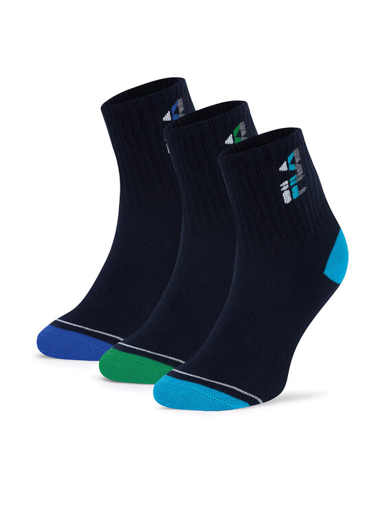 Fila Fila Dlouhé ponožky F8083-AW24 (3-pack) Tmavomodrá