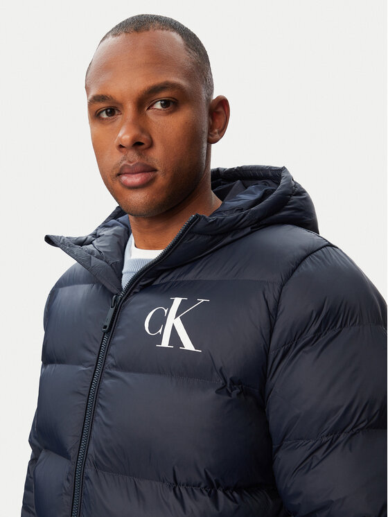 Calvin Klein Jeans Calvin Klein Jeans Zimska jakna LV04RG513G Mornarsko modra Regular Fit