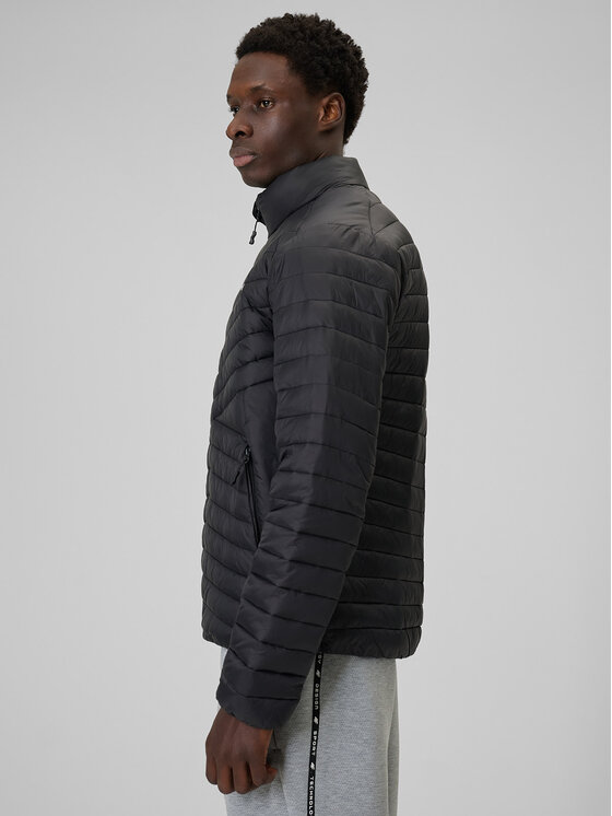 4F 4F Kurtka puchowa BASIC+ Czarny Regular Fit