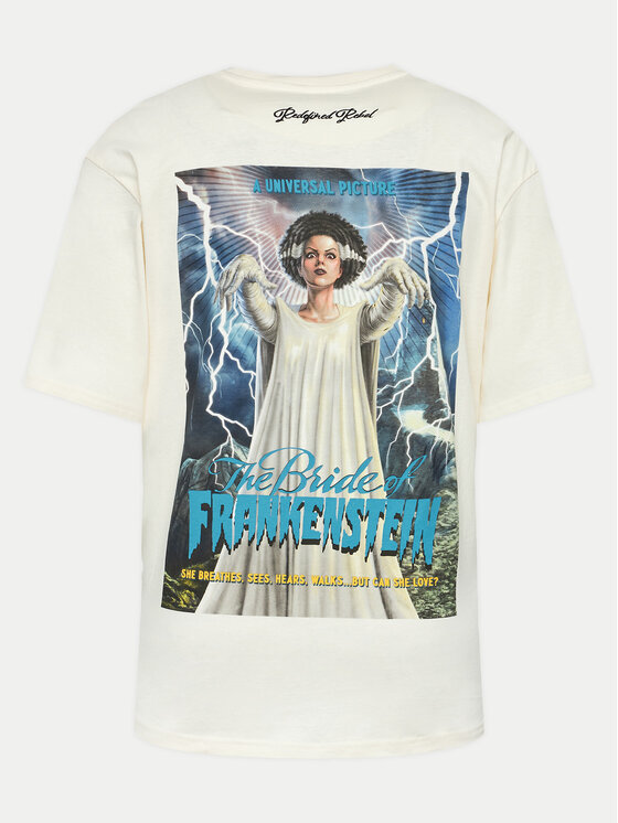 Redefined Rebel Redefined Rebel T-shirt Pedro 221166 Bež Regular Fit