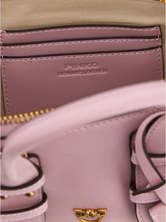 PINKO PINKO Torebka Multicolor Cowhide Hand Różowy