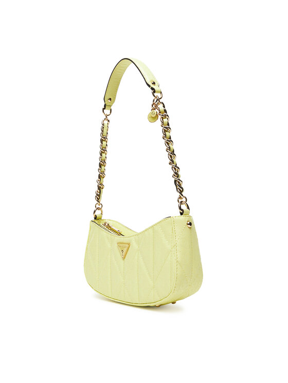 Guess Guess Дамска чанта Aldina HWGG96 63170 Жълт