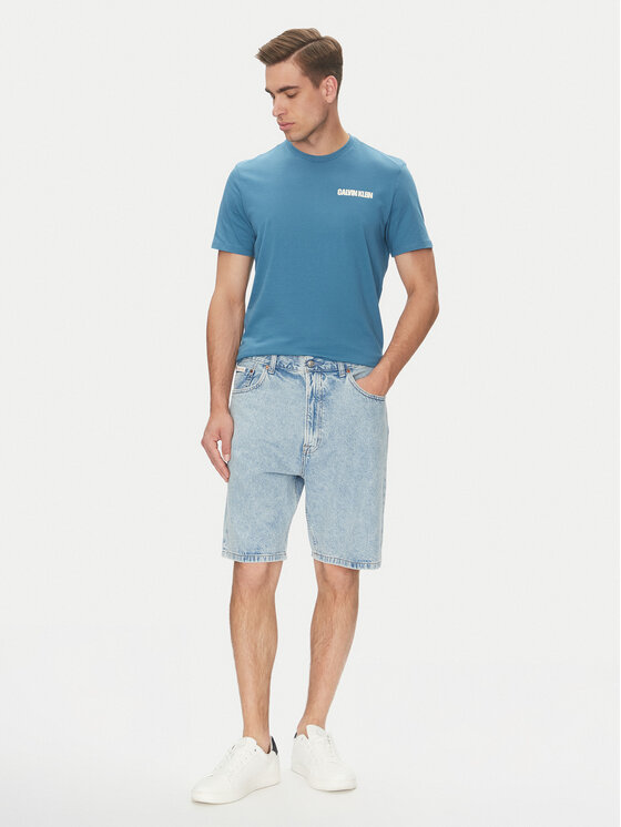 Calvin Klein Jeans Calvin Klein Jeans Póló LV04RC846G Kék Regular Fit
